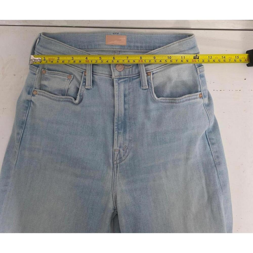 Mother Rambler Zip Ankle Fray in Chill Pill Size 24 - Picture 6 of 9